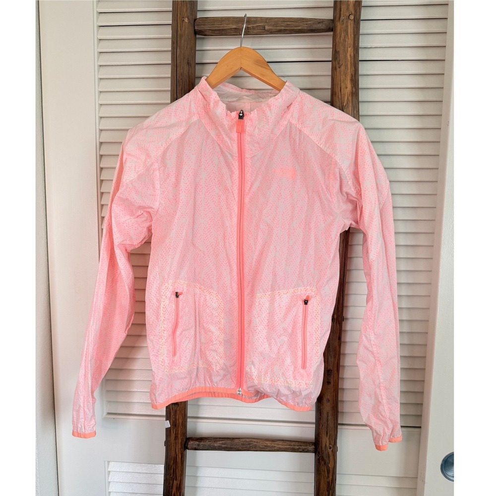 The North Face Windbreaker Jacket Small Pink
